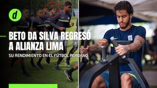 Los números de Beto da Silva desde su vuelta al fútbol peruano