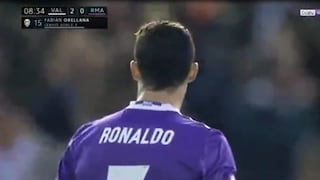 Ronaldo no lo cree: el golazo de contra de Orellana que generó esta reacción de Cristiano