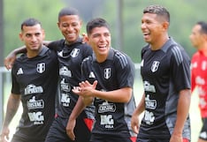 Reina la alegría: las mejores postales del entrenamiento de Perú de cara a los amistosos