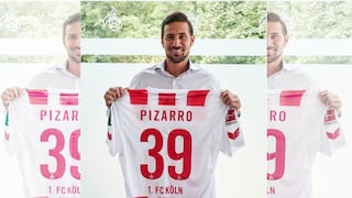 Claudio Pizarro: su nuevo número de camiseta y sus primeras palabras como jugador del Colonia