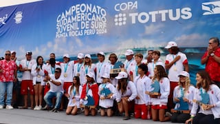 ¡En lo más alto! Perú obtuvo siete medallas de oro en el Sudamericano Juvenil de Surf 2024