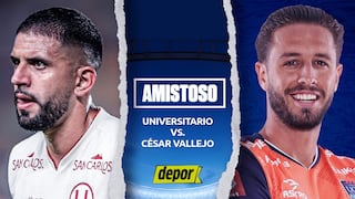 Universitario vs. César Vallejo EN VIVO vía GOLPERU: horarios y canales TV por amistoso