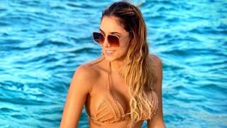 ¿Se arrepentirá James Rodríguez? Daniela Ospina publica sensual foto en bikini de hilo opacando a Shannon de Lima