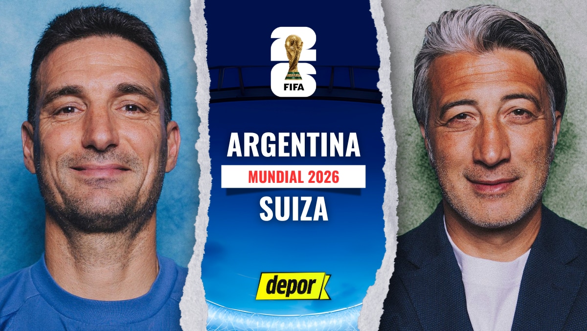 Argentina vs. Suiza se enfrentan por los cuartos de final del Mundial 2026. (Diseño: Depor)
