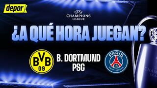 PSG vs. Dortmund: a qué hora jugaron en París por la Champions