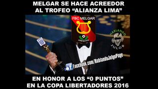 Los mejores memes sobre los cero puntos de Melgar en la Copa Libertadores