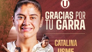 Se va con el subcampeonato: Universitario le dijo adiós a mundialista Catalina Usme