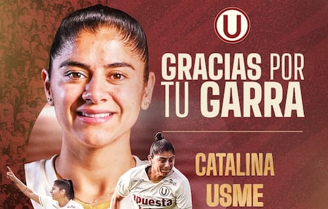 Se va con el subcampeonato: Universitario le dijo adiós a mundialista Catalina Usme