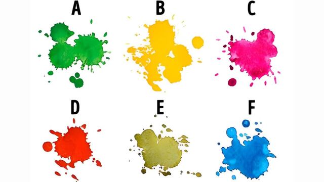 Test de personalidad: elige un color en la imagen y podrás saber si eres activo