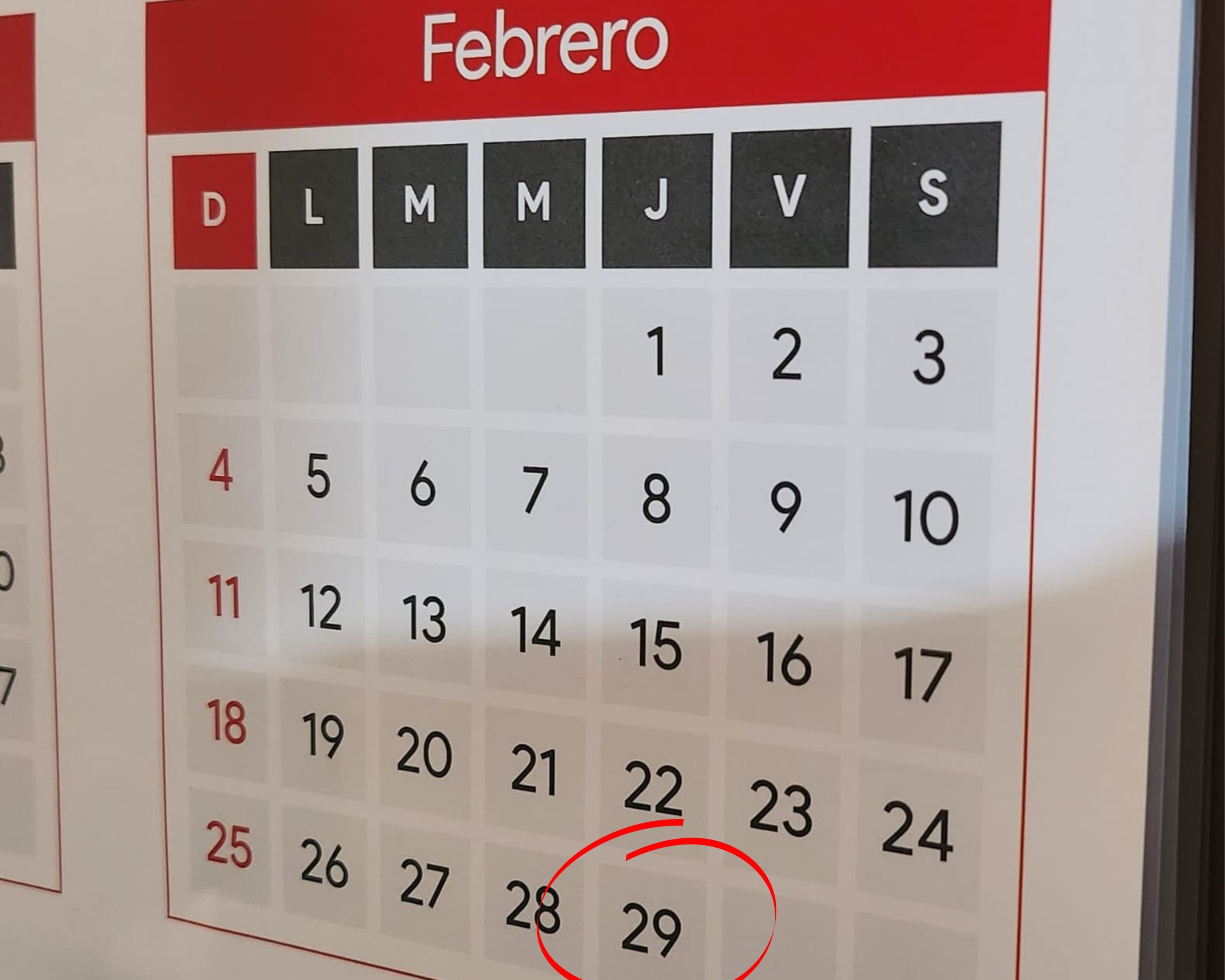 El 2024 es Año Bisiesto: El 29 de febrero en el calendario. (Foto: Gestión)