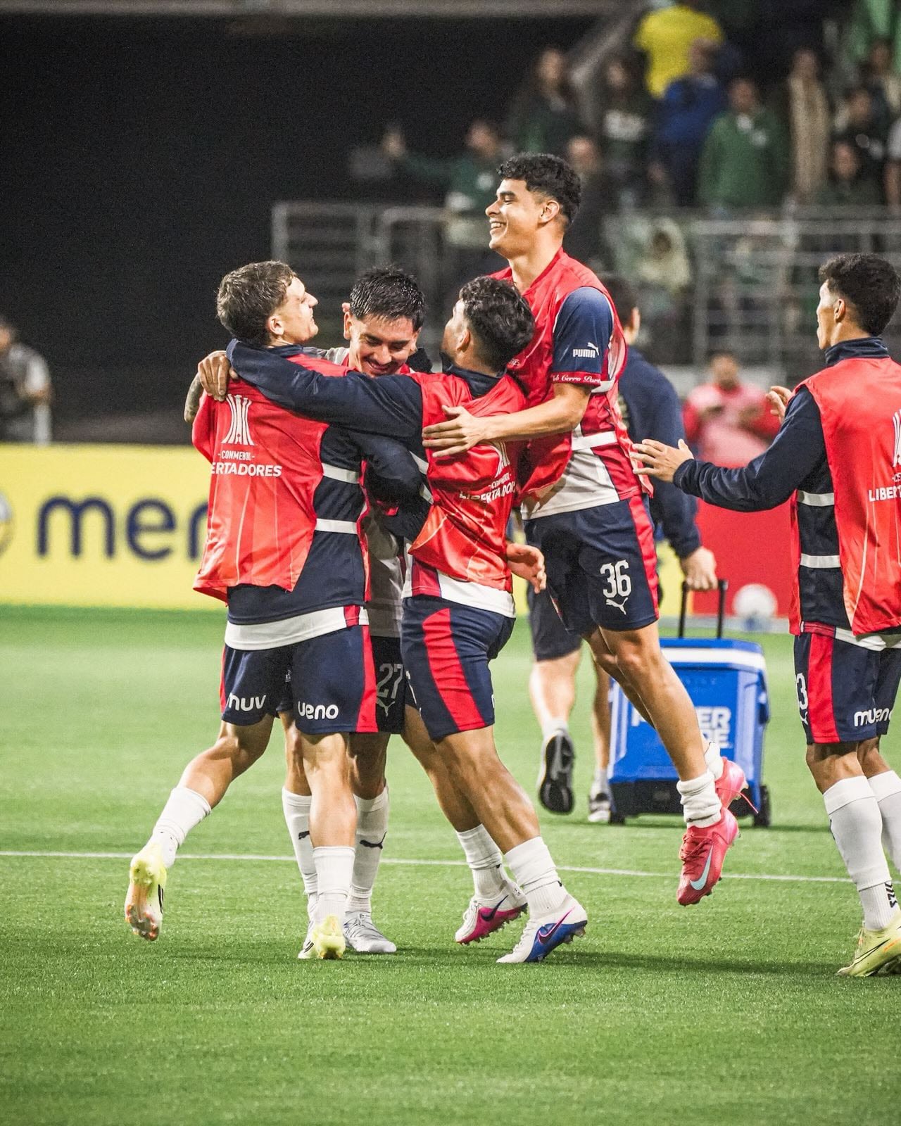 El 'Ciclón' venció la semana pasada a Palmeiras y selló su clasificación. (Foto: Cerro Porteño)