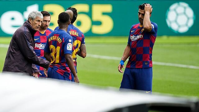 Setién respondió por las explosivas declaraciones de Lionel Messi: “No me siento señalado”