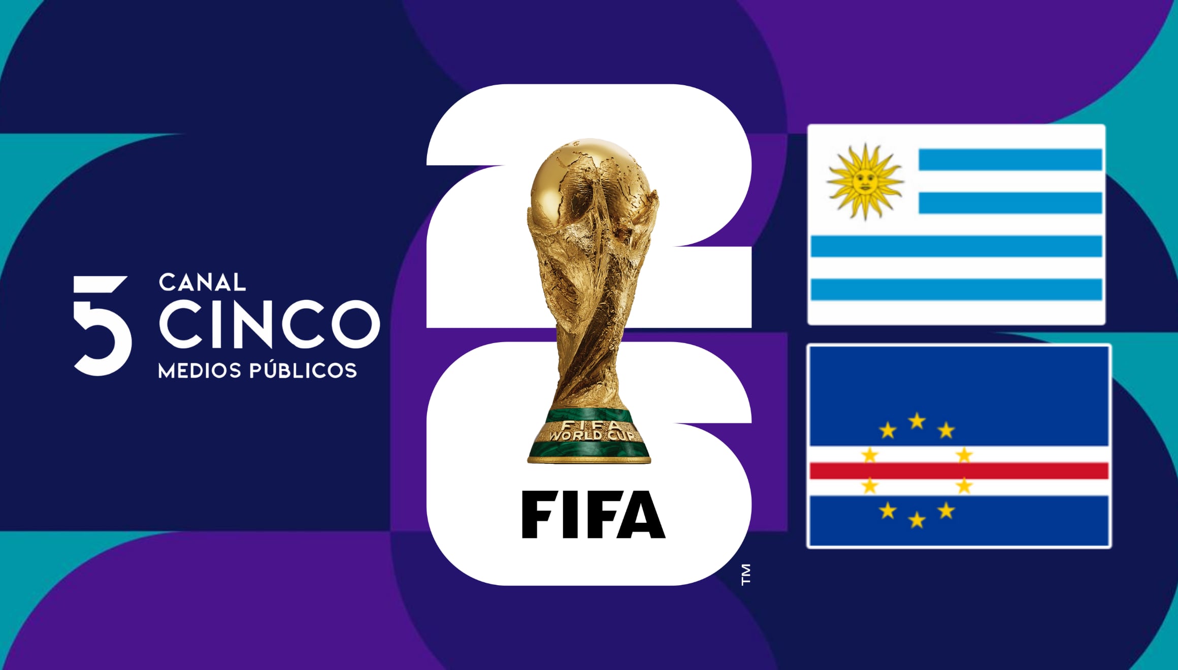 Sintonice Canal 5 en vivo por internet para conocer cómo ver el partido Uruguay vs. Cabo Verde gratis en TV abierta. Siga las alternativas de transmisión oficiales mediante Fútbol VTV online. | Crédito: fifa.com / Composición Gestión Mix
