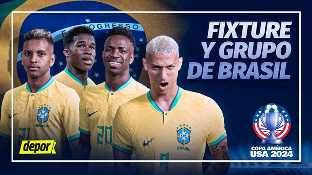 Grupo de Brasil en Copa América 2024: aquí el fixture, rivales y partidos 