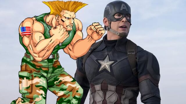 "Avengers: Endgame": recrean a Guile de Street Fighter con las imágenes de Capitán América