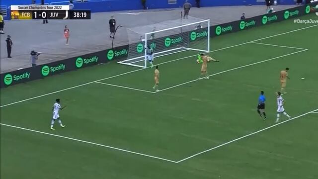 Igualdad transitoria: gol de Kean para el 1-1 de Juventus vs. Barcelona [VIDEO]