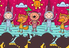 Demuestra tu inteligencia señalando las 5 diferencias entre las imágenes