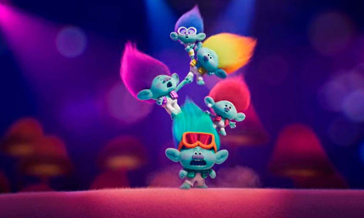 Trolls 3: se armó la banda. (Foto: Captura/YouTube-Oficial)