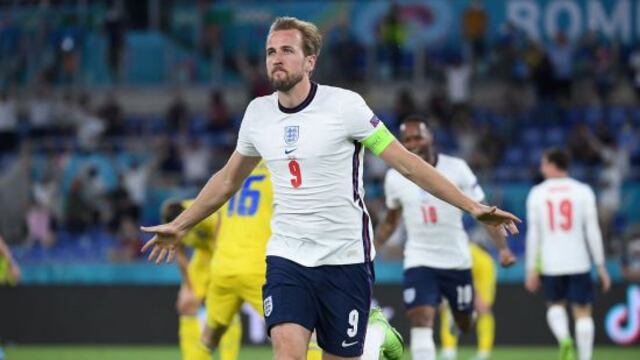 Con doblete de Kane: Inglaterra goleó 4-0 a Ucrania y clasificó a las ‘semis’ de la Eurocopa 2021