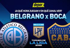 ¿A qué hora juegan Boca vs. Belgrano y qué canales transmiten?