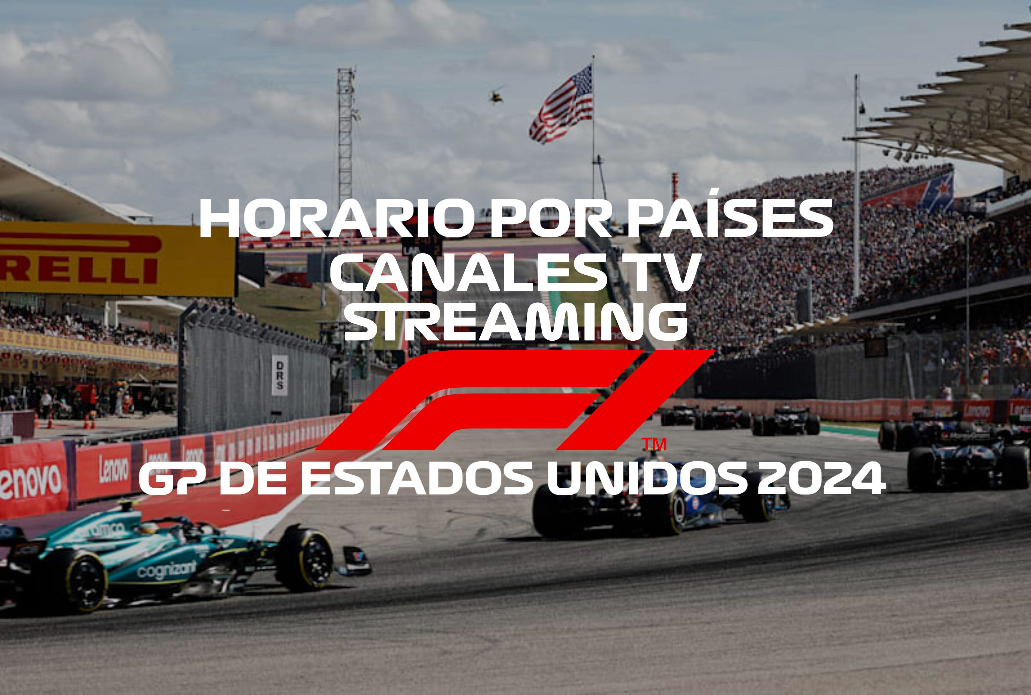 ¿A qué hora empieza la carrera del GP de Estados Unidos 2024? Revisa los horarios y canales de TV para no perderte ni un momento de la acción de la Fórmula 1. | Crédito: Composición Depor