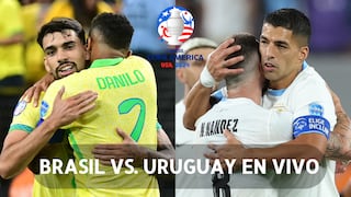 Brasil vs. Uruguay en vivo, por Copa América 2024: a qué hora juegan y dónde ver cuartos de final