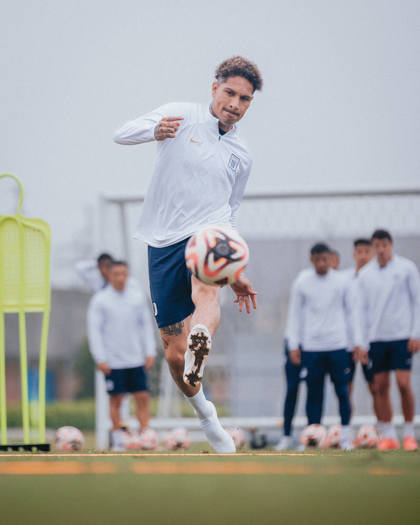 Guerrero lleva más de una semana y media entrenando con Alianza Lima. (Foto: Alianza Lima)