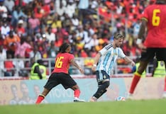 Resumen extendido y video: Argentina vs. Angola (2-0), con goles de Messi y Lautaro