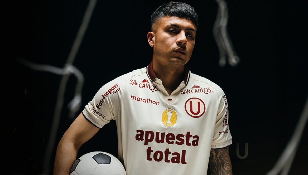Universitario presentó su nueva camiseta para el 2026. (Foto: Universitario)