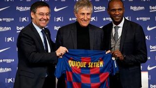 Con los días contados: un sitio de empleos español trolea a Quique Setién tras empate del Barça ante Atlético de Madrid