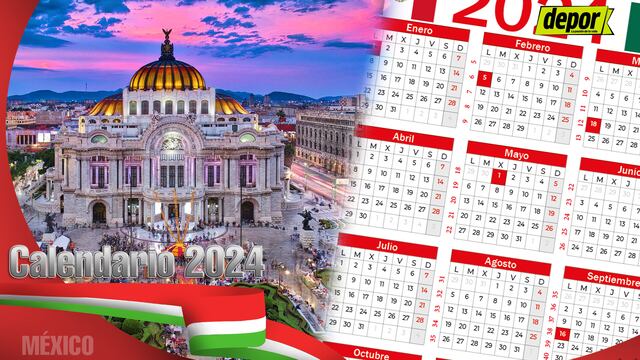 Calendario enero 2024 del México: días festivos, feriados y descansos oficiales