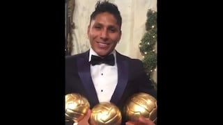 Le faltan manos: la foto de Ruidíaz con sus tres Balones de Oro y el mensaje para los hinchas