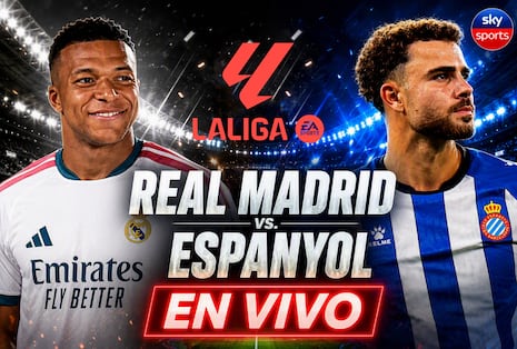 SKY Sports transmitió el partido Real Madrid 2-1 Espanyol por LaLiga EA Sports 2026-27