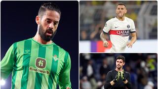 Isco se rompió el peroné y se suma a la lista: los cracks que se perderán la Eurocopa 2024