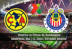 TV Azteca transmitió el partido entre América y Chivas por la semifinal del Clausura 2024 (15/05/2024)
