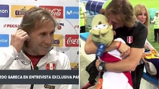 Lleno de amor: Ricardo Gareca recibió una emotiva sorpresa de sus nietos en entrevista [VIDEO]