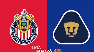 ¿Dónde ver Chivas de Guadalajara — Pumas UNAM por Liga MX? Horarios y canales TV online