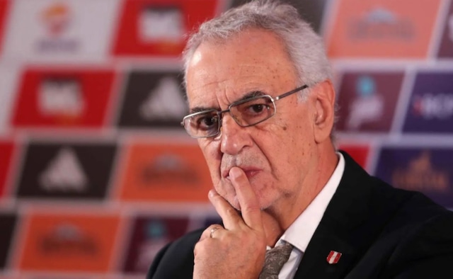 DT: Jorge Fossati. (Foto: FPF)