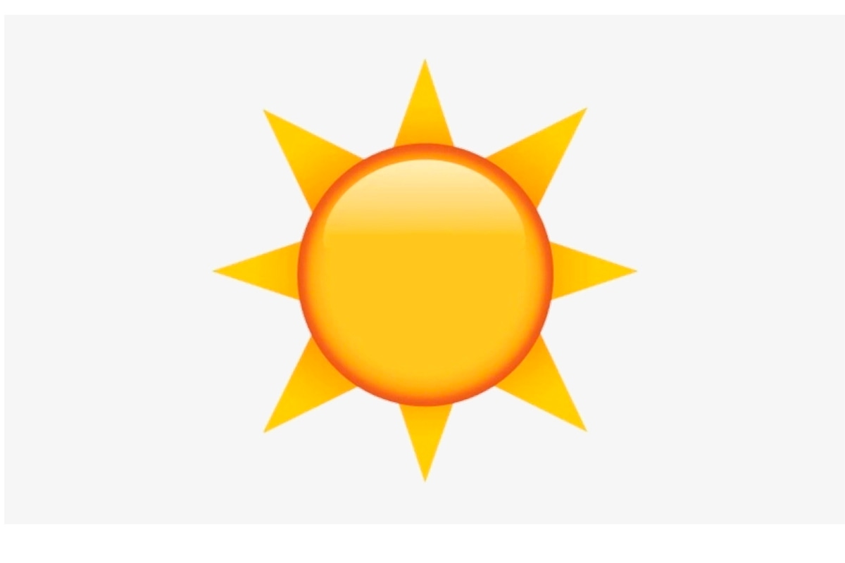 Si muchas personas te mandan el emoji del sol en WhatsApp, aquí te contamos qué quiere decir. (Foto: Emojipedia)