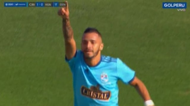 Patricio Arce marcó su primer gol con Sporting Cristal y se sacó la 'sal' [VIDEO]
