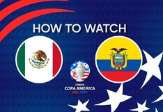 How to watch Mexico vs. Ecuador: date, start time, TV Channel and live streaming NOW the 2024 Copa America matchup