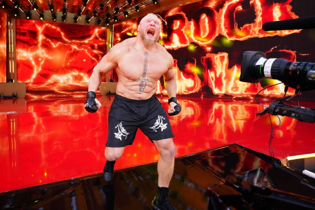 Brock Lesnar es uno de los luchadores mejor pagados en WWE. (WWE Corporation)