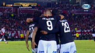Melgar: Emanuel Herrera concretó doblete ante River Plate en el Monumental