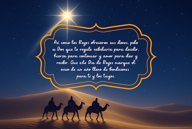 Así como los Reyes ofrecieron sus dones, pido a Dios que te regale sabiduría para decidir, fuerza para continuar y amor para dar y recibir. Que este Día de Reyes marque el inicio de un año lleno de bendiciones para ti y los tuyos. | Crédito: canva.com / Composición Depor