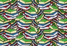 Encuentra el lápiz oculto entre libros: solo los más rápidos lo logran en 5 segundos