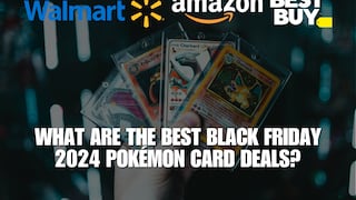 Where are the best Black Friday 2024 Pokémon card deals today? List of prices and discounts at Walmart, Amazon and Best Buy