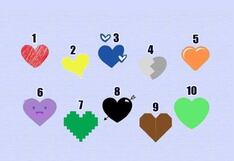 Descubre tu estado emocional actual eligiendo un corazón en este test visual viral