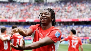 Johan Manzambi, el goleador de Suiza: ¿qué se sabe de su lesión y podrá jugar ante Argentina?