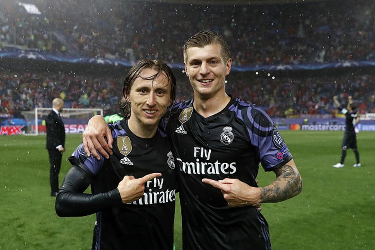 Luka Modric y Toni Kroos terminan contrato con el Real Madrid a final de temporada. (Foto: Getty Images)