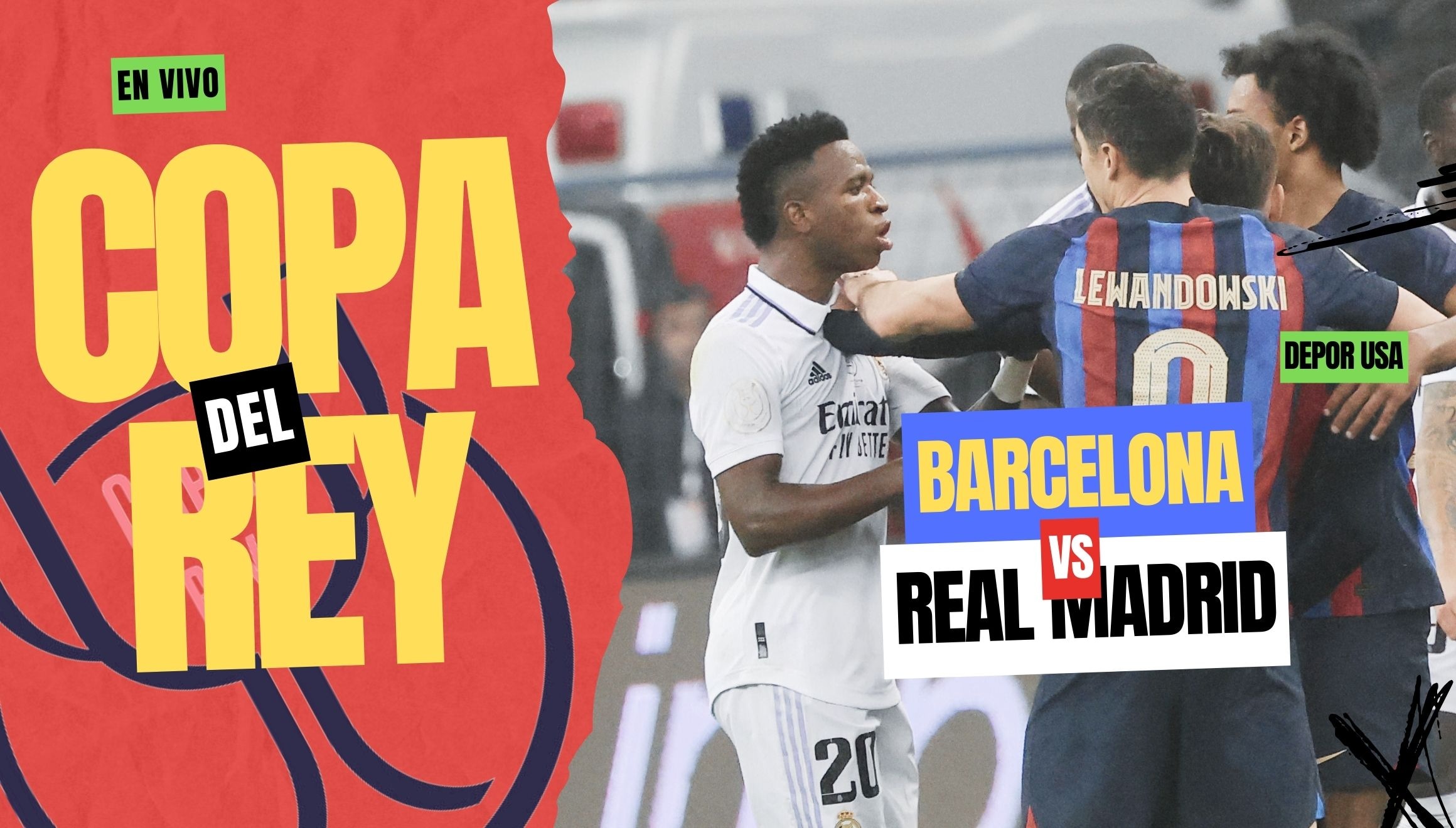 FC Barcelona y Real Madrid se enfrentarán en la final de la Copa del Rey 2025 desde el Estadio La Cartuja (Foto: AFP)